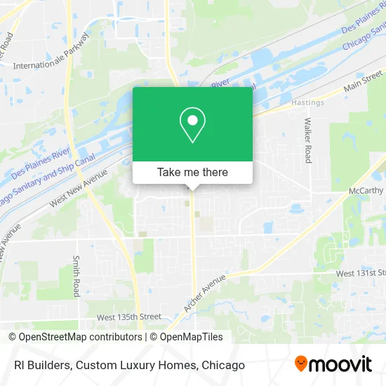 Rl Builders, Custom Luxury Homes map