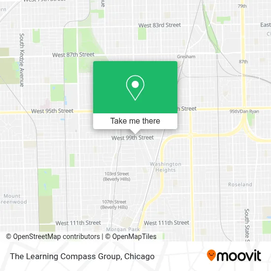 The Learning Compass Group map