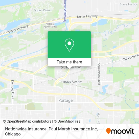 Nationwide Insurance: Paul Marsh Insurance Inc map