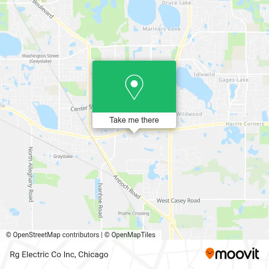 Rg Electric Co Inc map