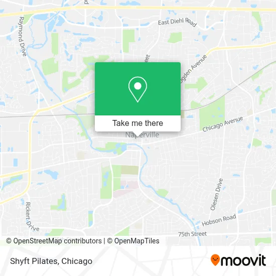 Shyft Pilates map