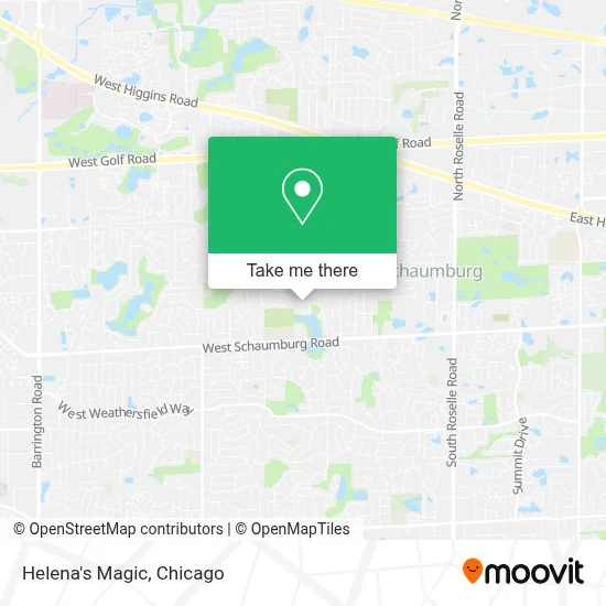 Helena's Magic map