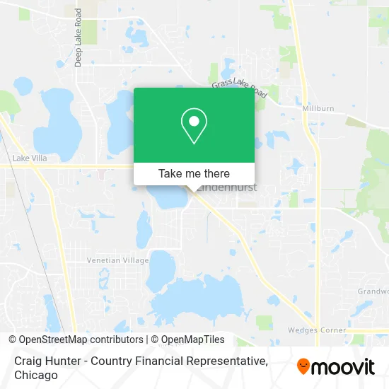 Craig Hunter - Country Financial Representative map