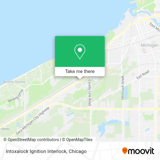 Intoxalock Ignition Interlock map