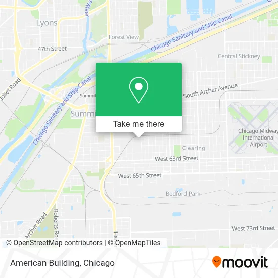 American Building map
