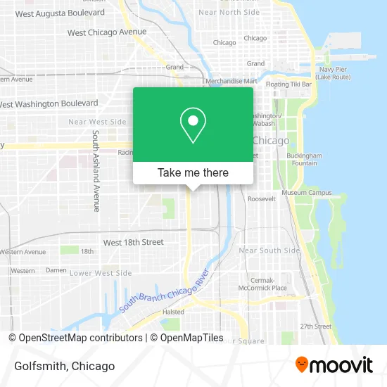 Golfsmith map