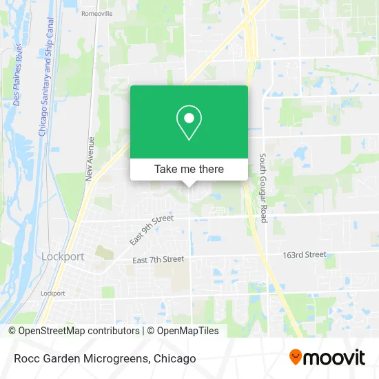 Rocc Garden Microgreens map