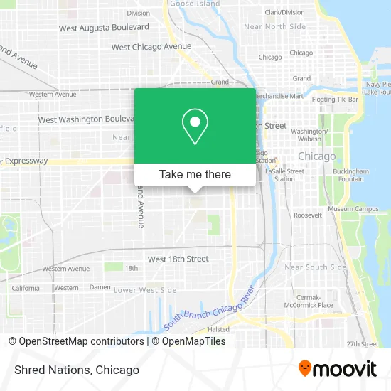 Shred Nations map