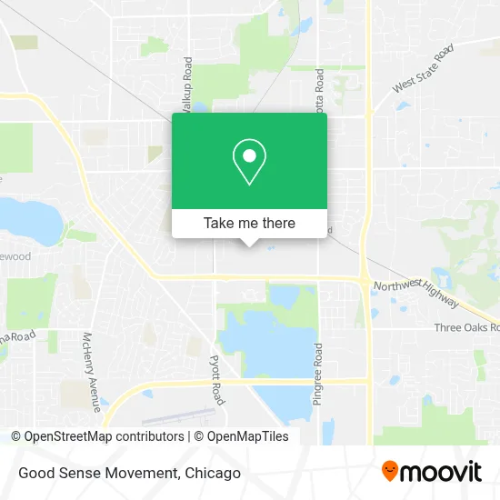 Good Sense Movement map