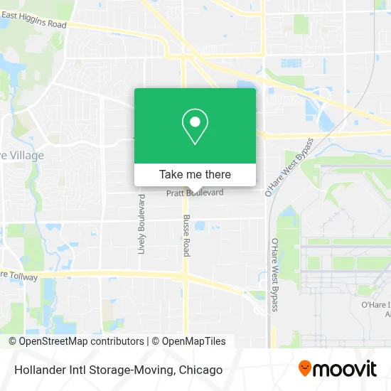 Hollander Intl Storage-Moving map