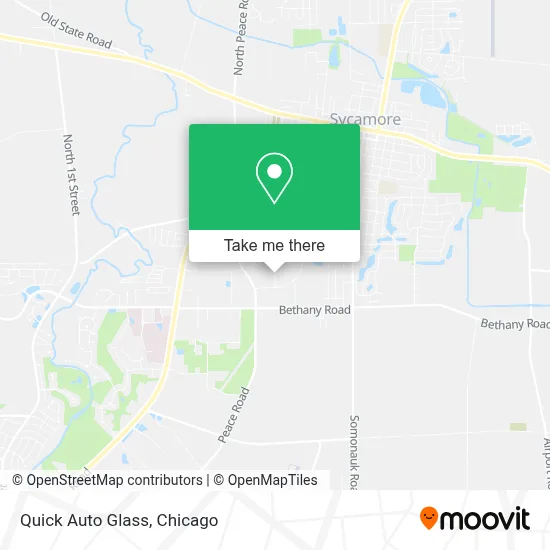 Quick Auto Glass map