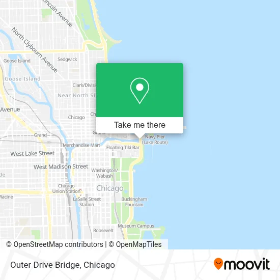 Outer Drive Bridge map
