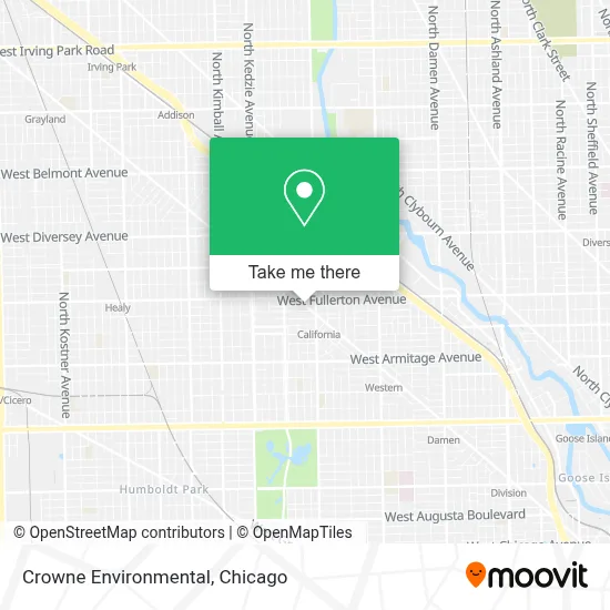 Crowne Environmental map