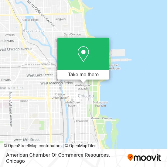 American Chamber Of Commerce Resources map