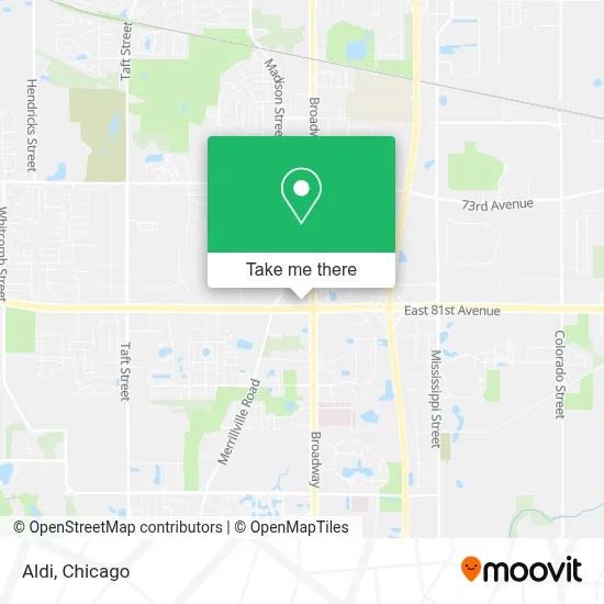 Aldi map