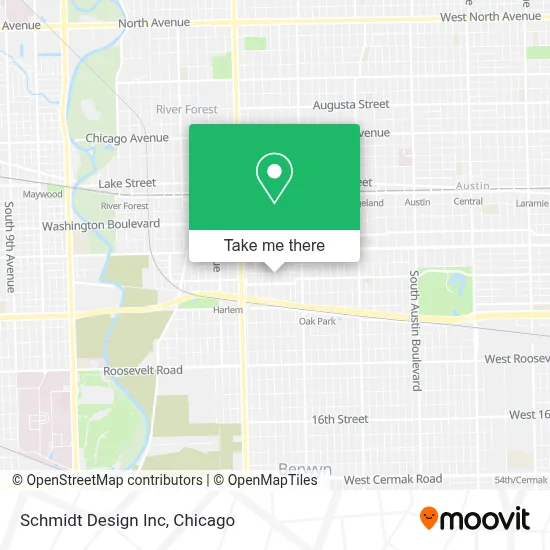 Schmidt Design Inc map