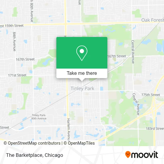 The Barketplace map