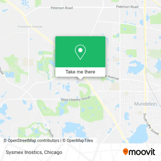 Sysmex Inostics map
