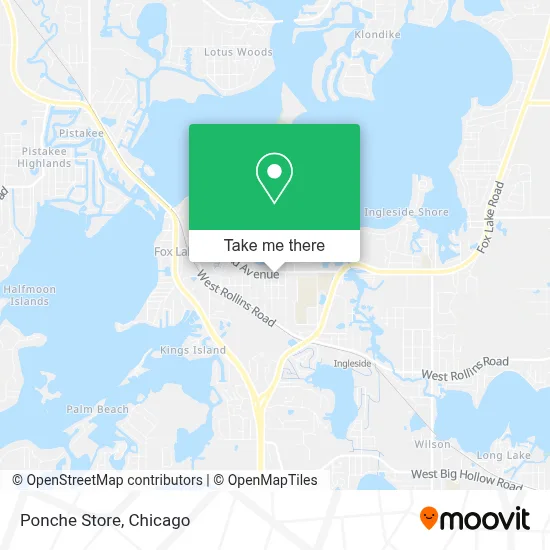 Ponche Store map