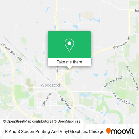 R And S Screen Printing And Vinyl Graphics map