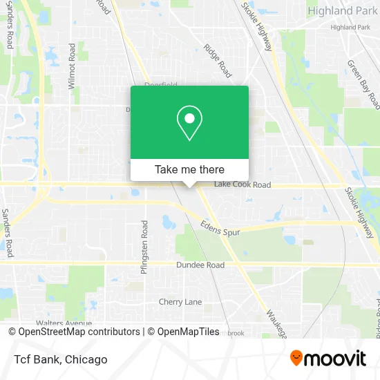 Tcf Bank map