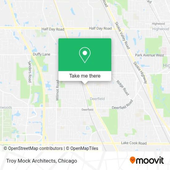 Troy Mock Architects map
