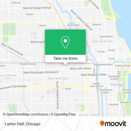 Larkin Hall map