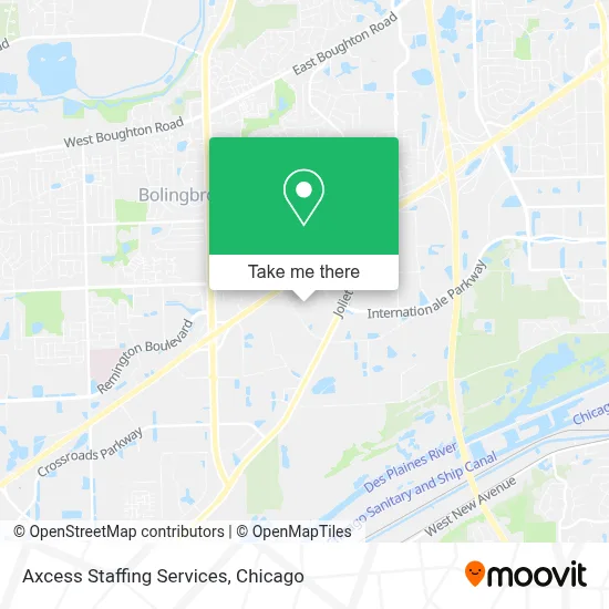 Axcess Staffing Services map