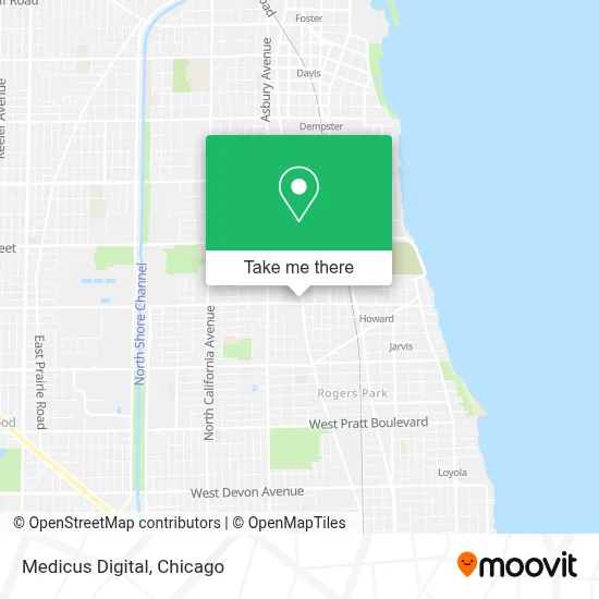 Medicus Digital map