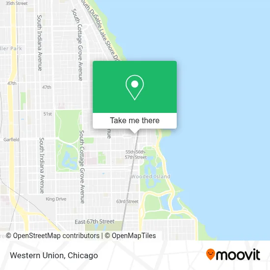 Western Union map