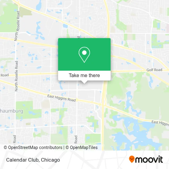 Calendar Club map