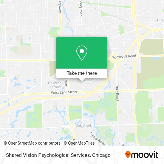 Shared Vision Psychological Services map