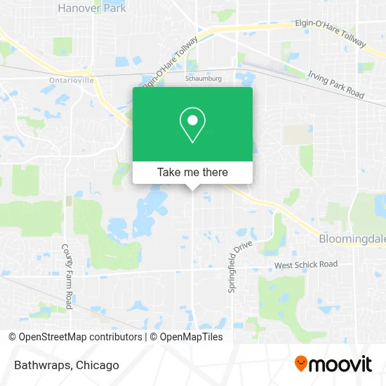 Bathwraps map