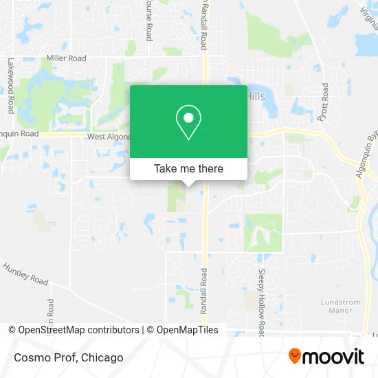 Cosmo Prof map