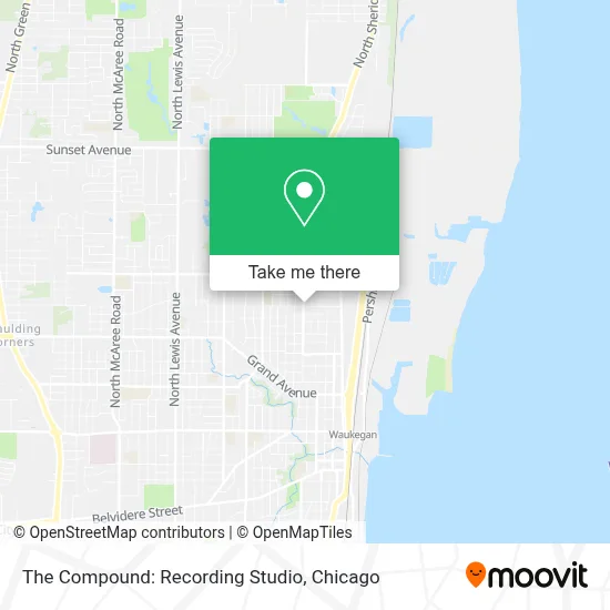 The Compound: Recording Studio map