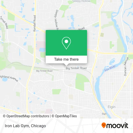 Iron Lab Gym map