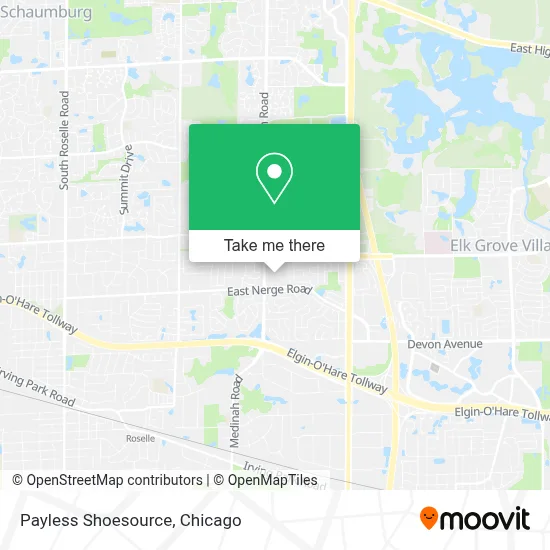 Payless Shoesource map