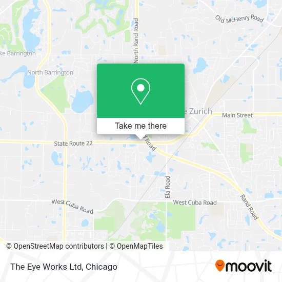 The Eye Works Ltd map