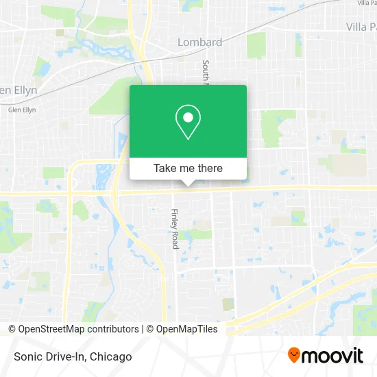 Sonic Drive-In map