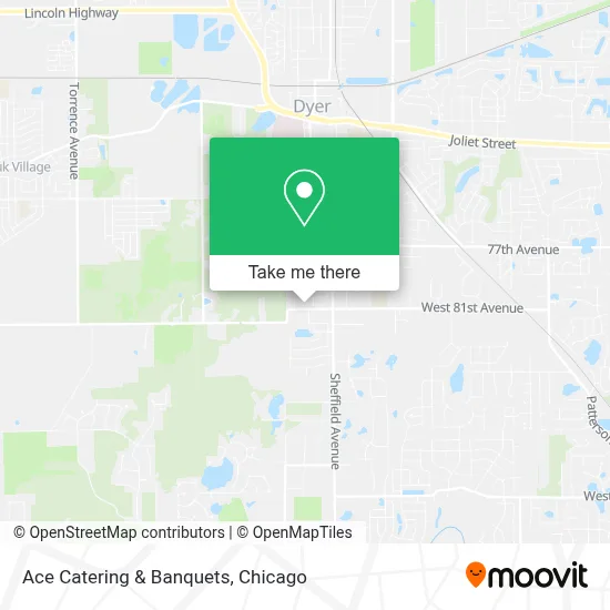 Ace Catering & Banquets map