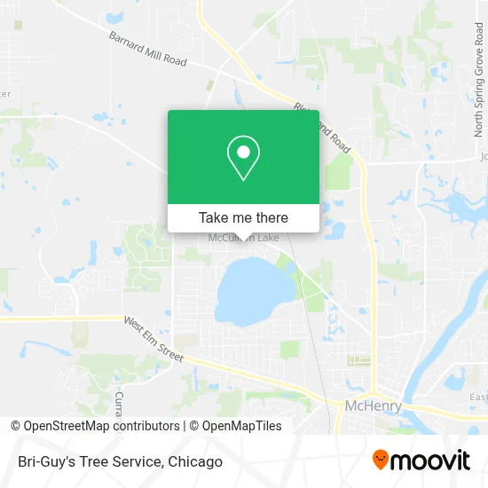 Bri-Guy's Tree Service map