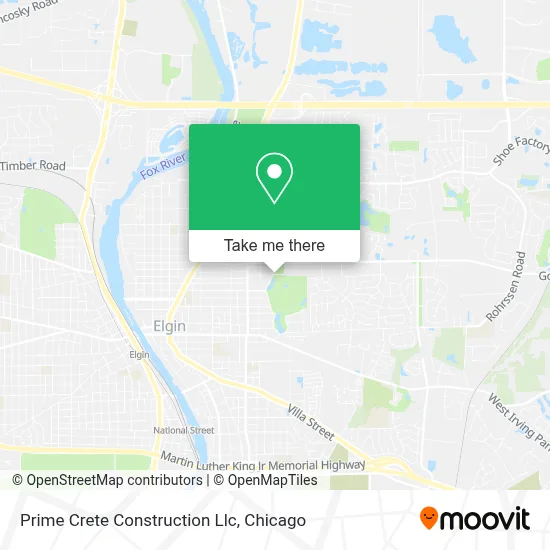 Prime Crete Construction Llc map
