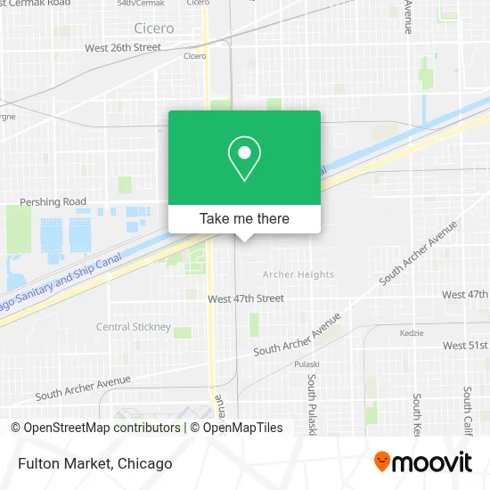 Fulton Market map