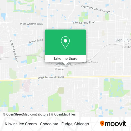 Kilwins Ice Cream - Chocolate - Fudge map