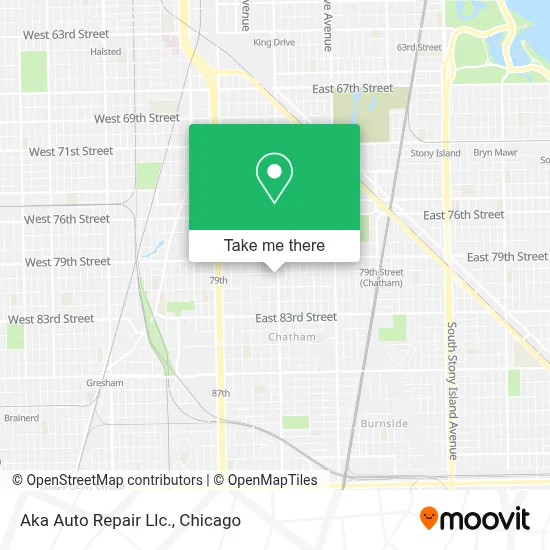 Aka Auto Repair Llc. map