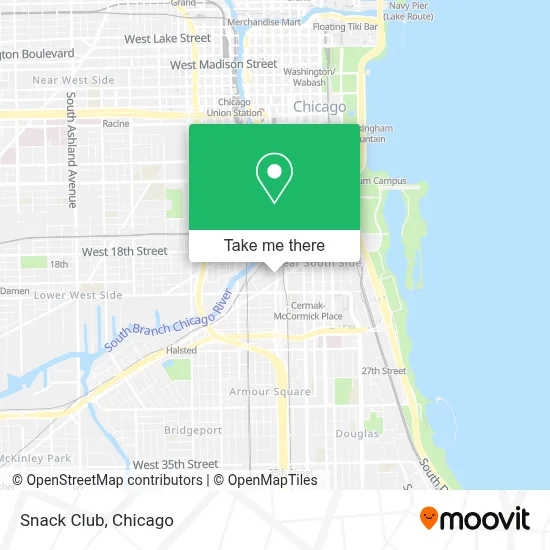 Snack Club map