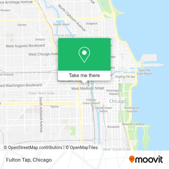 Fulton Tap map