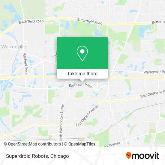 Superdroid Robots map