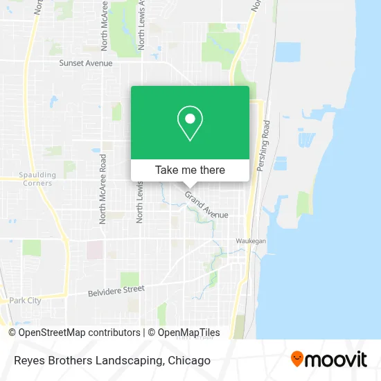 Reyes Brothers Landscaping map