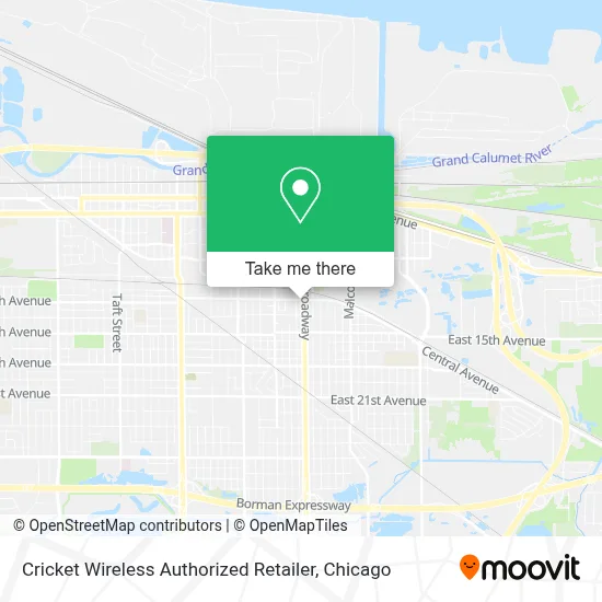 Cricket Wireless Authorized Retailer map